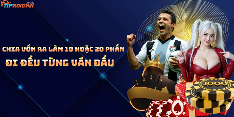 Nhà cái luôn có lợi thế: vì tỷ lệ đã được thiết kế có margin (ăn lai/phí nhà cái 5% mỗi kèo đó), nếu không quản lý vốn thì người chơi càng dễ thua.