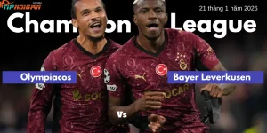 Dự đoán trận đấu Olympiacos vs Bayer Leverkusen, Tỷ lệ cược & Mẹo cá cược ngày 21 tháng 1 năm 2026 Dự đoán trận đấu Olympiacos vs Bayer Leverkusen, Tỷ lệ cược & Mẹo cá cược ngày 21 tháng 1 năm 2026