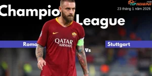 Dự đoán trận đấu Roma vs Stuttgart, Tỷ lệ kèo nhà cái & Phân Tích cược 23 tháng 1 năm 2026 Dự đoán trận đấu Roma vs Stuttgart, Tỷ lệ kèo nhà cái & Phân Tích cược 23 tháng 1 năm 2026
