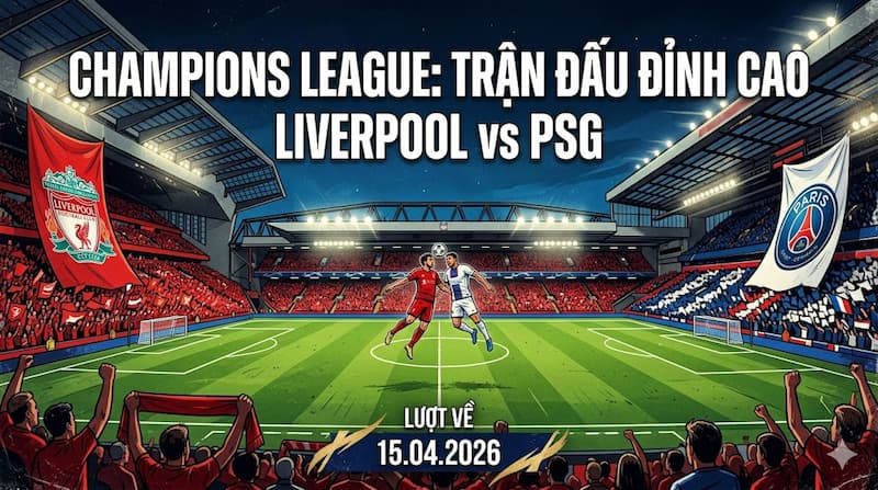 Soi kèo Liverpool vs PSG 15/04/2026 – Cơ hội nào cho Lữ Đoàn Đỏ?