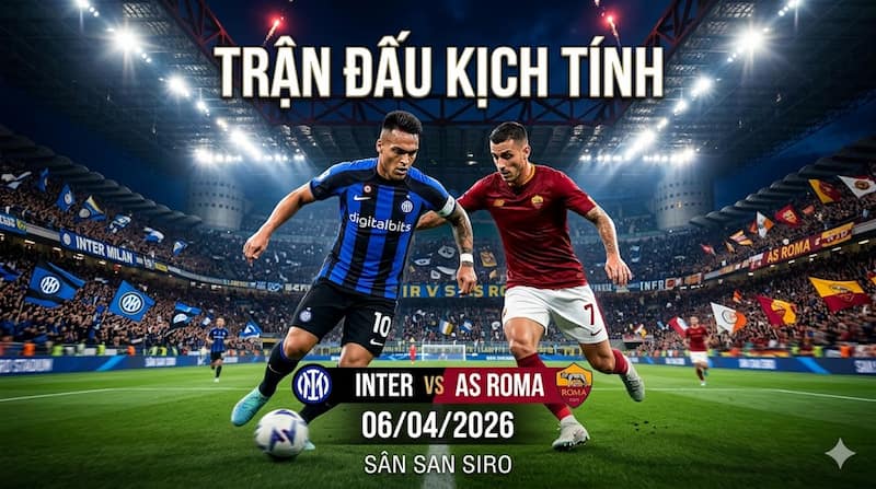 Soi kèo và thống kê Serie A: Inter vs AS Roma | 6 tháng 4 2026
