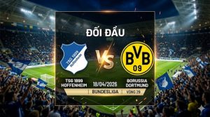 Soi kèo Hoffenheim vs Dortmund (18/04/2026): “Đại tiệc” bàn thắng và kèo “Tài” cực khét cho anh em! Soi kèo Hoffenheim vs Dortmund (18/04/2026): “Đại tiệc” bàn thắng và kèo “Tài” cực khét cho anh em!