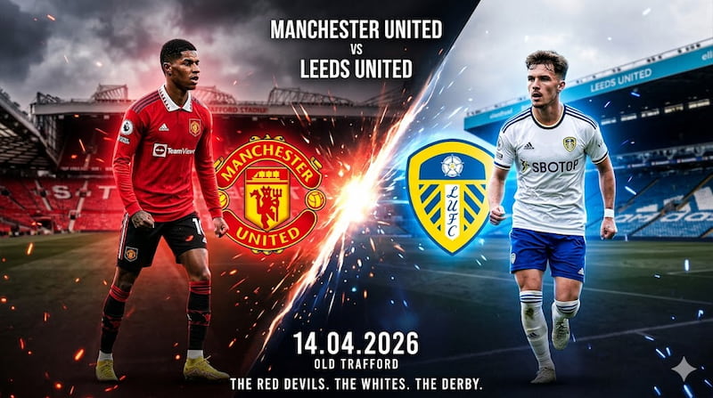 Manchester United vs Leeds 14/04/2026 – Derby Chaos or Easy Cash?