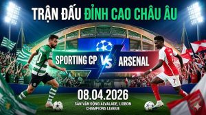 Soi kèo C1 và thống kê: Sporting CP vs Arsenal | 08.04.2026 Soi kèo C1 và thống kê: Sporting CP vs Arsenal | 08.04.2026