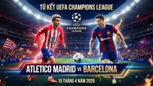 Soi kèo Atletico Madrid vs Barcelona 15/04/2026 – Đại chiến căng đét, tiền về hay ví bay? Soi kèo Atletico Madrid vs Barcelona 15/04/2026 – Đại chiến căng đét, tiền về hay ví bay?