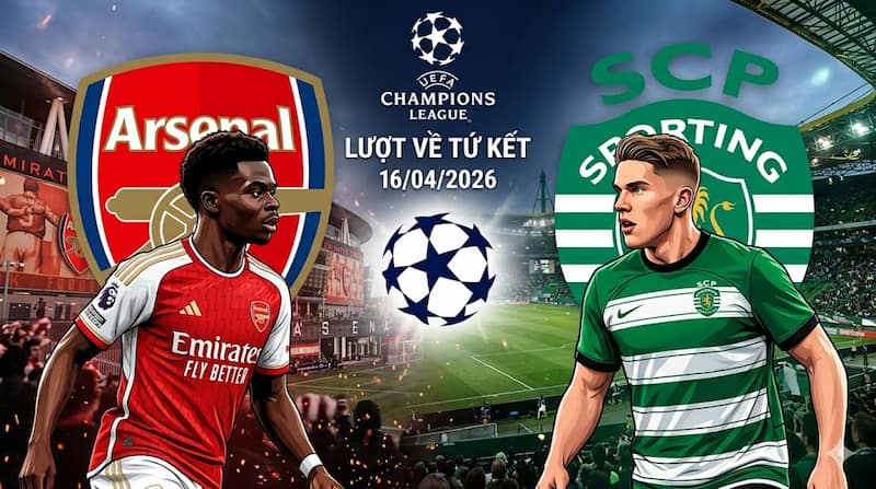 Phân tích và Soi kèo C1: Arsenal vs Sporting CP | 16/04/2026