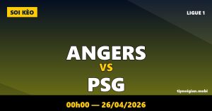 Soi kèo Angers vs PSG – 00h00 ngày 26/04/2026 | Ligue 1 Soi kèo Angers vs PSG – 00h00 ngày 26/04/2026 | Ligue 1