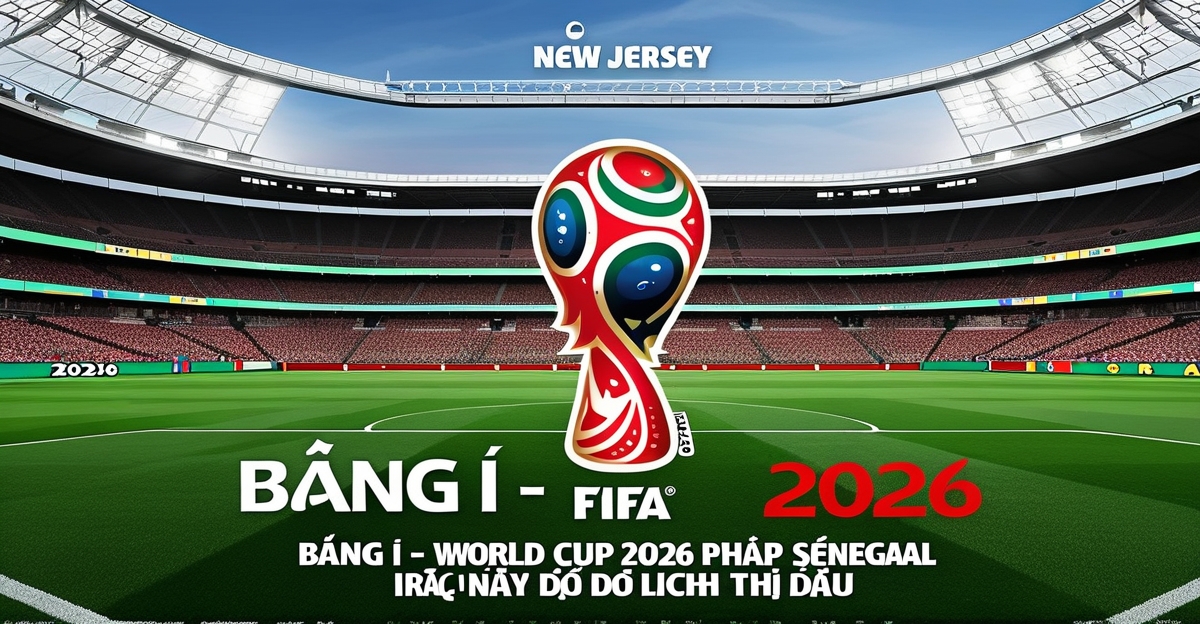 Bảng I World Cup 2026 — Đội Hình, Lịch Thi Đấu & Nhận Định Pháp, Senegal, Iraq, Na Uy Bảng I World Cup 2026 — Đội Hình, Lịch Thi Đấu & Nhận Định Pháp, Senegal, Iraq, Na Uy