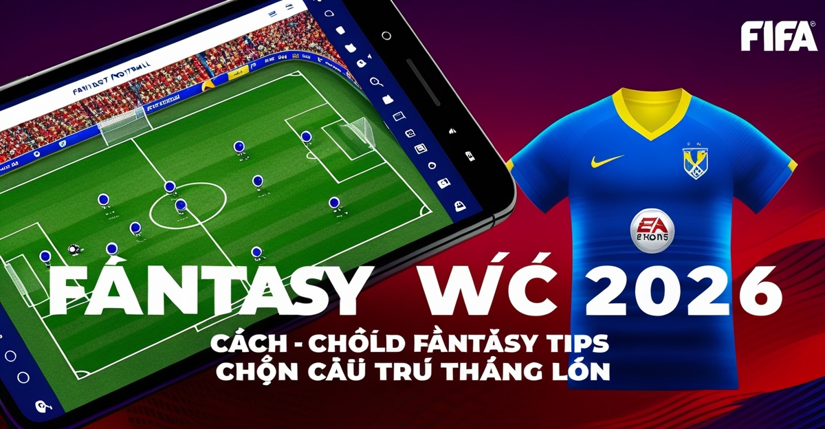 Fantasy World Cup 2026 — Cách Chơi FIFA Fantasy & Tips Chọn Cầu Thủ Thắng Lớn Fantasy World Cup 2026 — Cách Chơi FIFA Fantasy & Tips Chọn Cầu Thủ Thắng Lớn