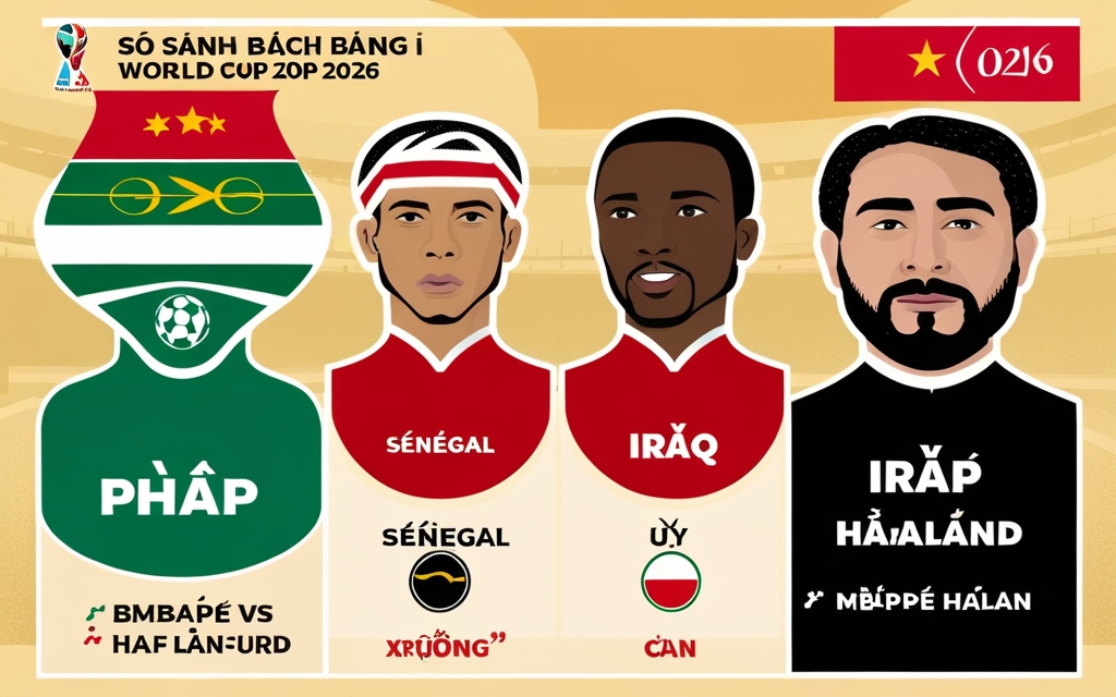 Bảng tỷ lệ kèo bảng i world cup 2026 — minh họa cụ thể tỷ lệ asian handicap và tài/xỉu cho trận đấu, giúp anh em tham khảo trước khi xuống tiền.