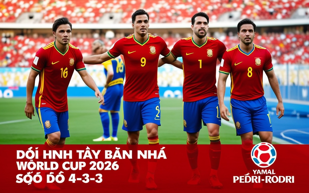Bảng tỷ lệ kèo đội tuyển tây ban nha world cup 2026 — minh họa cụ thể tỷ lệ asian handicap và tài/xỉu cho trận đấu, giúp anh em tham khảo trước khi xuống tiền.