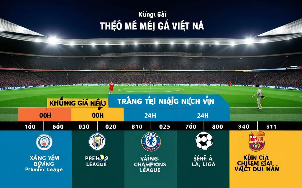 Bảng tỷ lệ kèo lịch thi đấu bóng đá hôm nay — minh họa cụ thể tỷ lệ asian handicap và tài/xỉu cho trận đấu, giúp anh em tham khảo trước khi xuống tiền.