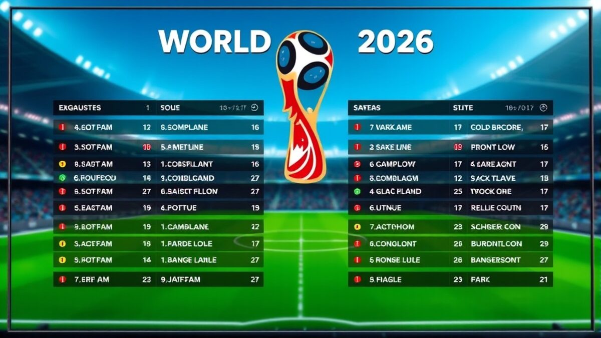 Lịch Thi Đấu World Cup 2026 – Xem Trận Nào Không Thể Bỏ Lỡ? Lịch Thi Đấu World Cup 2026 – Xem Trận Nào Không Thể Bỏ Lỡ?