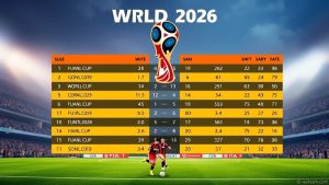 Bảng Xếp Hạng World Cup 2026 – Phân Tích & Kèo Đi Tiếp Mỗi Bảng Bảng Xếp Hạng World Cup 2026 – Phân Tích & Kèo Đi Tiếp Mỗi Bảng